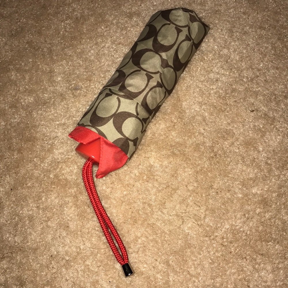 Coach umbrella